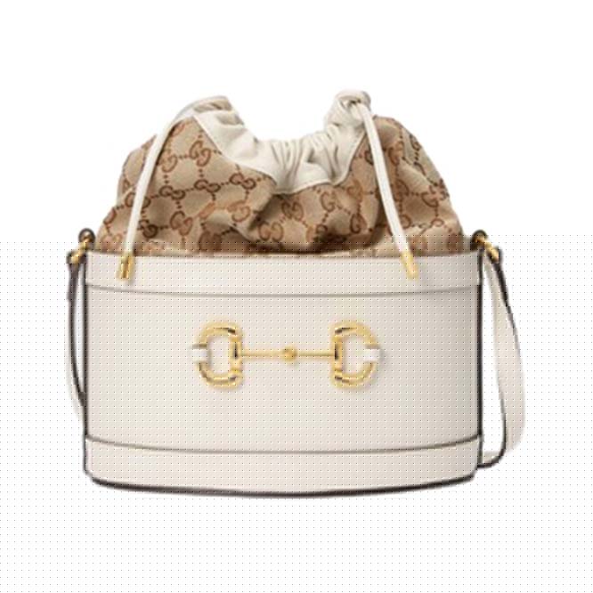 G*u*i 1955 horsebit bucket bag 602118  (25*22*12cm)